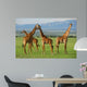Giraffes Herd Savannah Wall Decal