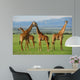 Giraffes Herd Savannah Wall Decal