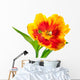 Yellow-red Spring Tulip Wall Decal