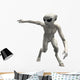 Alien Wall Decal Design 2