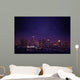 Beautiful Night Cityscape Los Wall Decal