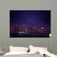 Beautiful Night Cityscape Los Wall Decal