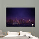 Beautiful Night Cityscape Los Wall Decal