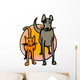 Pictogram-dog and Cat Wall Decal