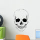 Detailed Skull Image Wall Decal