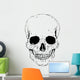 Detailed Skull Image Wall Decal