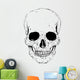 Detailed Skull Image Wall Decal