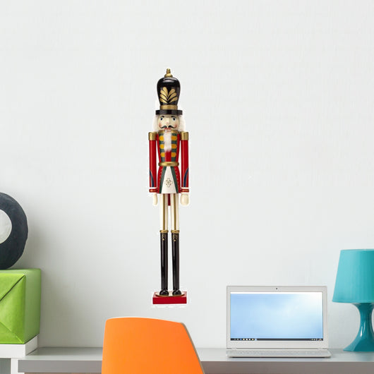 Traditional Figurine Christmas Nutcracker Wall Decal