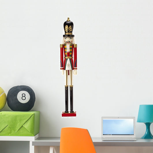 Traditional Figurine Christmas Nutcracker Wall Decal