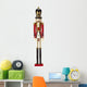 Traditional Figurine Christmas Nutcracker Wall Decal