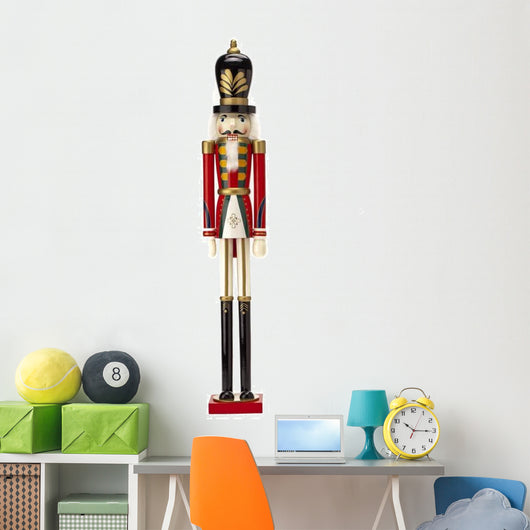 Traditional Figurine Christmas Nutcracker Wall Decal