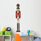 Traditional Figurine Christmas Nutcracker Wall Decal