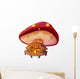 Cartoon Fairy Mushroom House Wall Decal