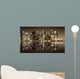 Singapore Downtown Night Wall Decal