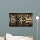Singapore Downtown Night Wall Decal