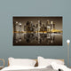 Singapore Downtown Night Wall Decal