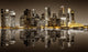 Singapore Downtown Night Wall Decal