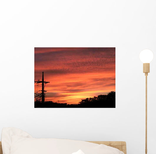 Sunset Wall Mural