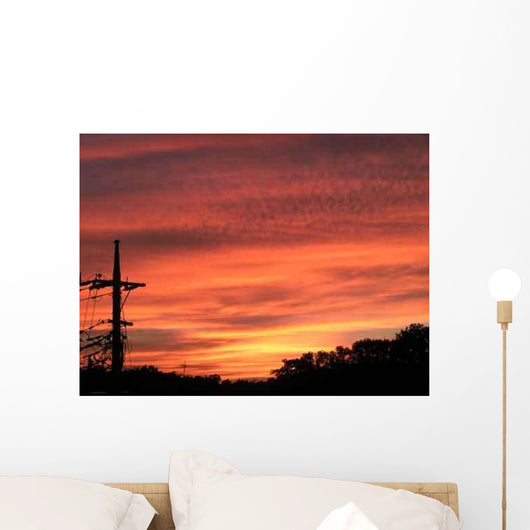 Sunset Wall Mural