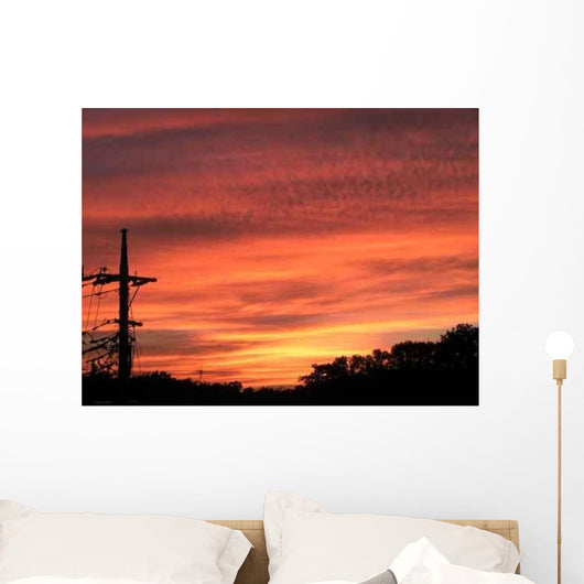 Sunset Wall Mural