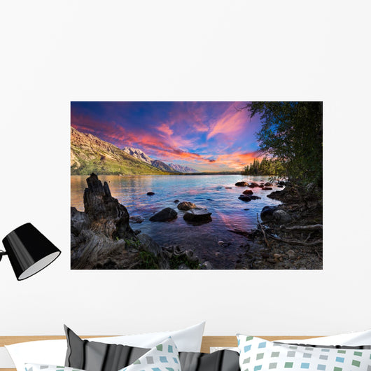 Jenny Lake Wall Decal