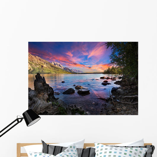 Jenny Lake Wall Decal