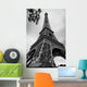 Eiffel Tower Black and Wall Decal