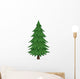 Cartoon Pine Tree Wall Decal
