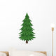 Cartoon Pine Tree Wall Decal