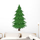 Cartoon Pine Tree Wall Decal