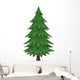 Cartoon Pine Tree Wall Decal