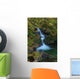 Waterfall in the Quinault State Park, Olympic Peninsula, Washington, USA Wall Mural