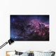 Purple Nebula and Cosmic Wall Decal