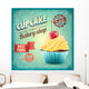 Cupcake Premium Quality Wall Decal