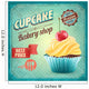 Cupcake Premium Quality Wall Decal