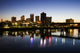 Blue Hour Little Rock Wall Decal