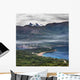 Over Narvik and Mountains Wall Decal