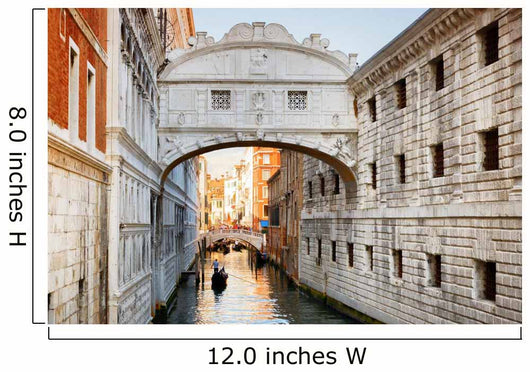 Bridge Sighs Ponte Dei Wall Decal