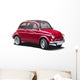 Classic Red Italian Supermini Car Wall Decal