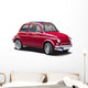 Classic Red Italian Supermini Car Wall Decal