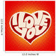 Heart I Love You Wall Decal