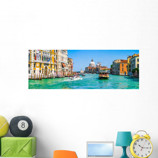 Grand Canal and Basilica Wall Decal