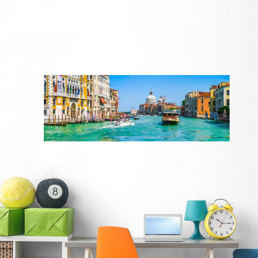 Grand Canal and Basilica Wall Decal