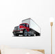 Cartoon Semi Truck Wall Decal
