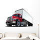 Cartoon Semi Truck Wall Decal