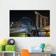 Helix Bridge with Marina Wall Decal