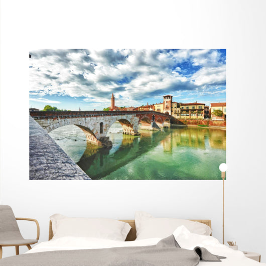 Paesaggio Di Verona Wall Decal