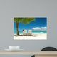 Santa's Hat and Sun Wall Decal