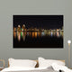 San Diego Night Skyline Wall Decal
