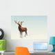 Polygonal Stag Illustration Wall Decal